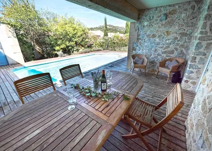 Belle Moderne 3 Chambres, Jardins Terrasse Piscine Villa